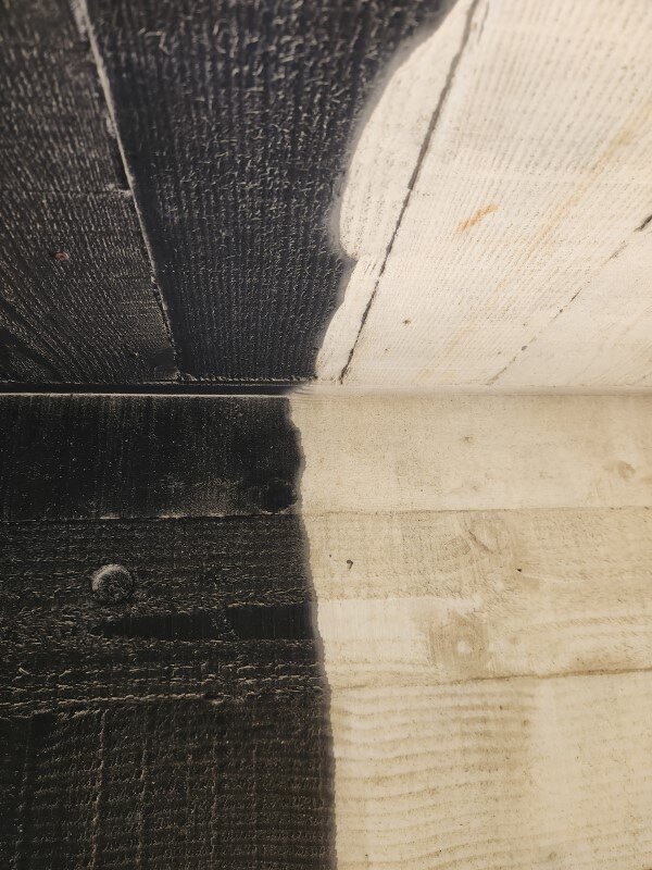 Excellent soot removal