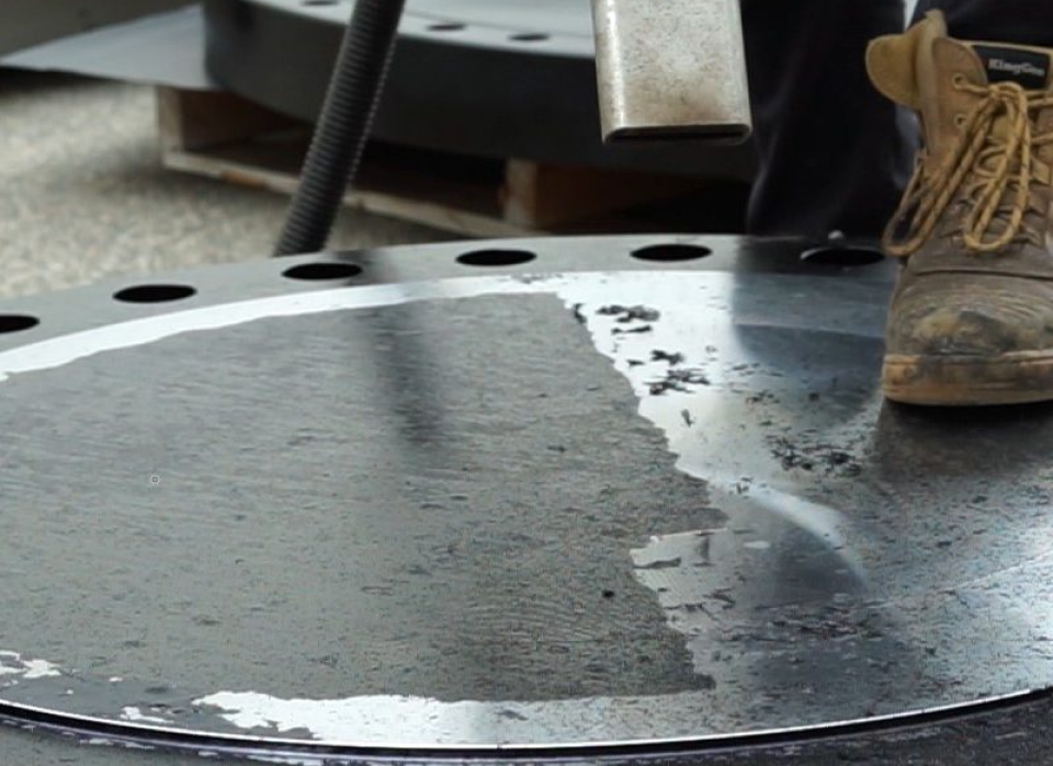 precision rotating equipment laser cleaning