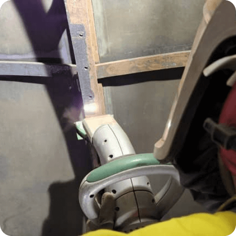 industrial machinery laser cleaning