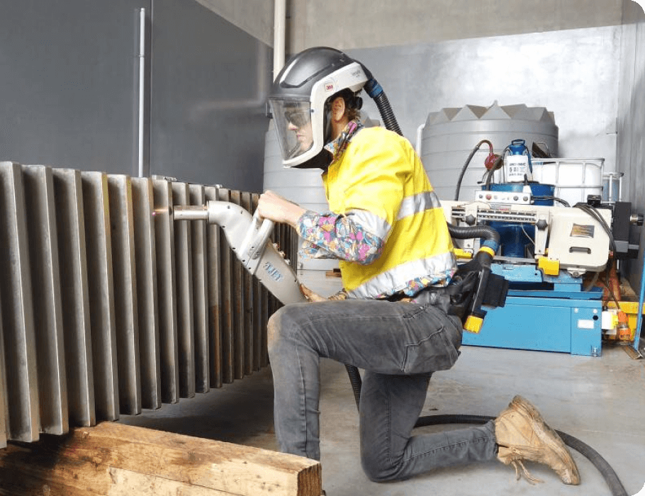 our laser cleaning services