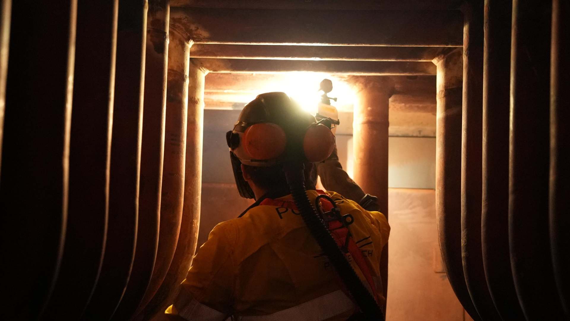 HRSG Laser NDT surface preparation